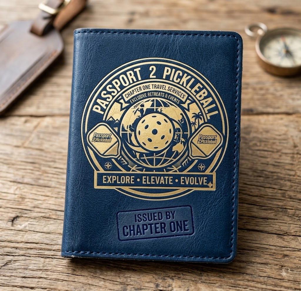 Official Passport 2 Pickleball passport book